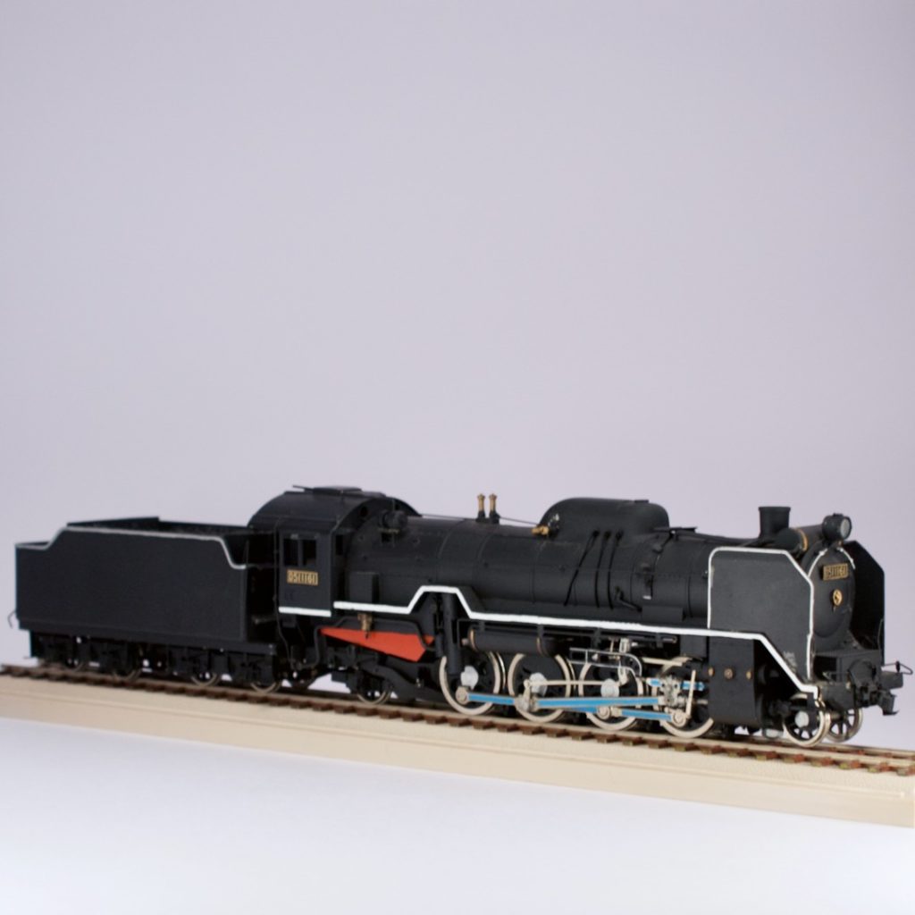 希少 三井金属工芸 国鉄 D51 蒸気機関車 模型